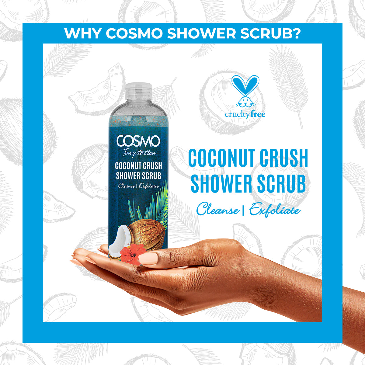 Temptation Coconut Crush Shower Scrub